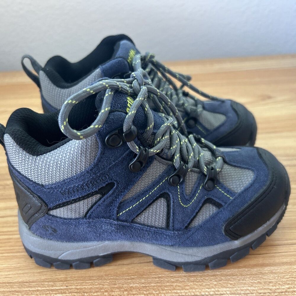NWOB Waterproof Northside boys blue hiking boots Sz 1